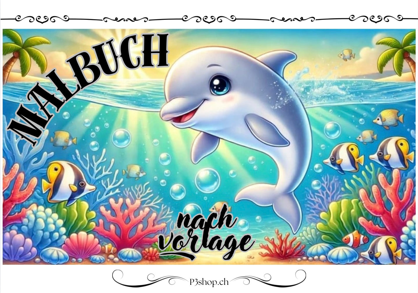 Malbuch ( 30 Seiten / A4 )